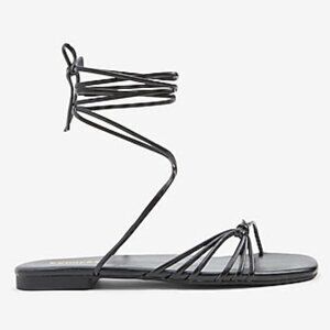 NWT Express Strappy Tie-Up Sandals